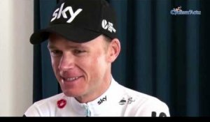 Tour d'Italie 2018 - Chris Froome : "Pour être honnête, je suis un peu fatigué mais ça va !"