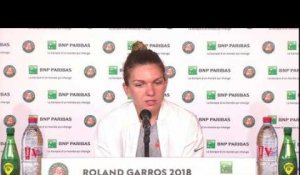 Roland-Garros 2018 - Simona Halep : "Je ne veux pas connaître le tableau"