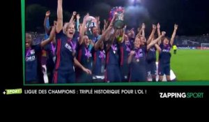 Zap Sport - 25 Mai - Triplé historique de l'OL en lLigue des champions