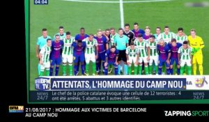 Zap Sport 21 Août : Hommage aux victimes de Barcelone au Camp Nou