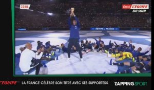 Zap sport du 10 septembre 2018 : Les Bleus fêtent leur titre de champion du monde avec les supporters