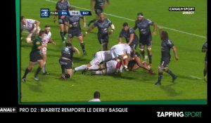 Zap sport du 28 septembre 2018 : Biarritz remporte le derby basque