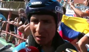 Tour d'Espagne 2018 - Nairo Quintana :  "Il y a 3 étapes de montagne qui arrivent et elles seront décisives"