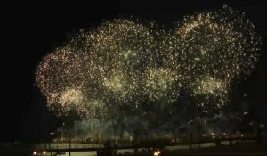JO 2024: Marseille lance les festivités avec un spectacle de drones et feux d'artifice