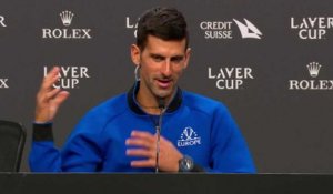 Laver Cup 2022 - Novak Djokovic : "It's one of the most beautiful moments of my life. I can only speak for myself, but the tears came to me and then when I saw them crying too..."