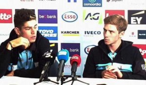 Championnats du Monde 2022 - Route - Wout Van Aert : "With Remco Evenepoel, we have a very good co-leader, we saw him on La Vuelta, right ?"