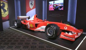 Une Ferrari de F1 de Schumacher vendue pour un montant record
