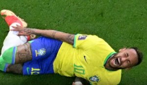 Mondial: Neymar, touché à la cheville droite, sera forfait contre la Suisse
