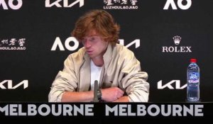 Open d'Australie 2023 - Andrey Rublev : "Holger Rune ? It's going to be challenging for him, and I have nothing to lose against him next time"