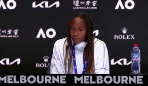 Open d'Australie 2023 - Coco Gauff : "I think every loss is somewhat in my control because I do feel like I'm a good player, but today she just played better"