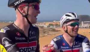 Tour d'Oman 2023 - Tim Merlier, la 1ère étape au sprint à Oman, David Dekker 2e et Axel Zingle 3e !