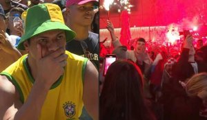 Mondial: détresse à Rio, explosion de joie à Zagreb après Croatie-Brésil