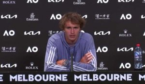 Open d'Australie 2023 - Alexander Zverev : "Ich bin ohne Erwartungen hierher gekommen, ohne Tor, es war ein guter Test für mich dieses Turnier mit bereits einem Spiel in fünf Sätzen. Ich weiß, wie ich körperlich gekommen bin"
