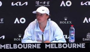 Open d'Australie 2023 - Iga Swiatek : "I think that I don't want people to like kind of take for granted that if you're World No. 1 that you're going to win everything"