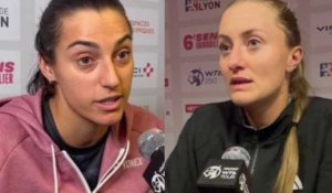 WTA - Open 6e Sens - Lyon 2023 - Caroline Garcia en double avec Kristina Mladenovic cette saison ? : "Il faut faire des choix, ça ne matche pas pour 2023 mais on sait qu'il y a Paris 2024 !"