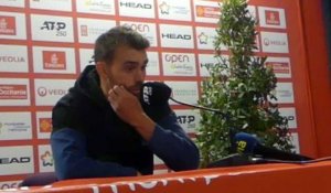 ATP - Montpellier 2023 - Benjamin Bonzi : "Bien sûr que je suis déçu de produire ce jeu qui plus est à la maison mais ça fait partie de la carrière d'un joueur"