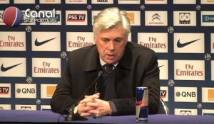 Conférence de presse de Carlo Ancelotti avant PSG-Lille