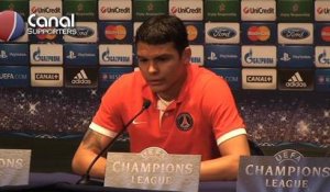 Conférence de Thiago Silva avant PSG-Valence