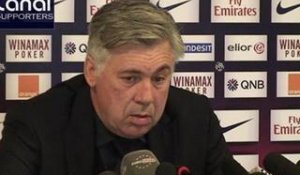 Dijon-PSG : La conférence de presse de Carlo Ancelotti