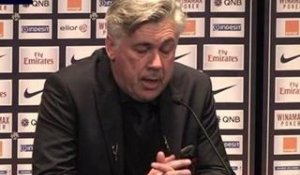 PSG ACA : Conférence de presse de Carlo Ancelotti