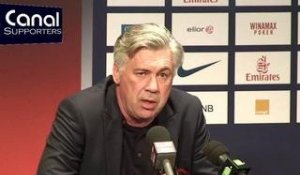 PSG Bordeaux : Conférence de presse de Carlo Ancelotti