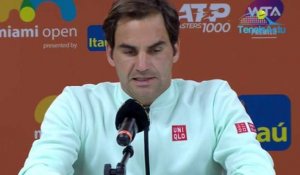 ATP - Miami Open 2019 - Roger Federer - Kevin Anderson, les retrouvailles : "Je suis content de l'avoir battu à Londres après la défaite contre lui à Wimbledon"