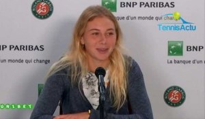 Roland-Garros 2019 - Amanda Anisimova, 17 years, is in semi-finals : "It's crazy !"