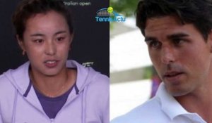 Open d'Australie 2020 - Thomas Drouet : "Qiang Wang est un diamant ! Elle respecte son entraineur et elle l'écoute"