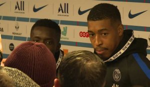 Football/PSG-Montpellier : les Parisiens Kimpembe et Gueye "comprennent" la réaction de Mbappé