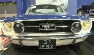 Vente aux enchères de la Ford Mustang de Johnny Hallyday à Paris