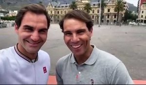 ATP  - Roger Federer and Rafael Nadal in Cape Town for another record !