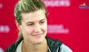 WTA - Prague 2020 - Eugenie Bouchard : "It's hard not to visit Prague"