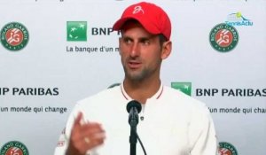 Roland-Garros 2020 - Novak Djokovic : "Croyez-moi, je vise le plus haut"