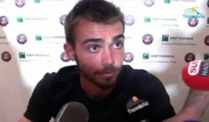 Roland-Garros 2020 (Q) - Benjamin Bonzi : "Ça fait bizarre de jouer dans un stade creux"