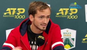 Rolex Paris Masters 2019 - Daniil Medvedev a un rêve : "Gagner le Masters de Londres !"