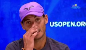 US Open 2019 - Rafael Nadal : "It's important for me to be here today after all the complicated moments"