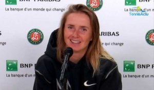 Roland-Garros 2020 - Elina Svitolina : "J'ai l'impression de jouer pour nous deux, Gaël Monfils et moi !"