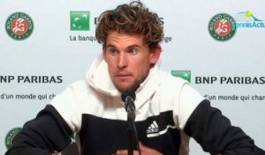 Roland-Garros 2020 - Dominic Thiem : "Perdre contre un ami, ça fait moins mal !"