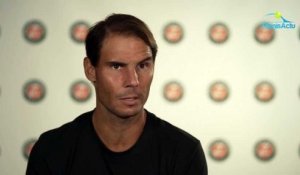 Roland-Garros 2020 - Rafael Nadal : "20 Grands Chelems comme Roger Federer, 13 Roland-Garros, 100 matchs gagnés à Roland !"
