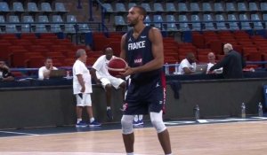Basket: l'équipe de France se prépare pour le Mondial en Chine