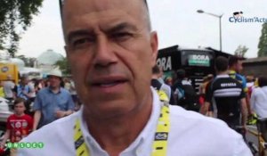 Tour de France 2019 - Vincent Lavenu : "On n'a pas évité les chutes, Benoit Cosnefroy est bien entamé au menton"
