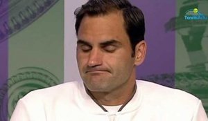 Wimbledon 2019 - Roger Federer  sur le 40e Fedal : "C'est cool de jouer contre Rafael Nadal"