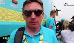 Tour de France 2019 - Dimitri Fofonov : "Bien sûr que Julian Alaphilippe est un client, il a le maillot jaune"