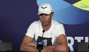 ATP Cup 2020 - The Australian Open deleted ? Rafael Nadal : "I don't have an opinion because I don't have enough information"