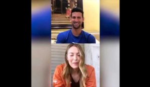 ATP/WTA - When Novak Djokovic and Maria Sharapova make their Instagram live
