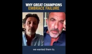 ATP/WTA - Quand Patrick Mouratoglou et Nikos Aliagas discutent sur "les grands champions fassent à l'échec"