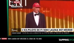 Zap sport du 21 mai : L'ancien pilote Niki Lauda est mort à l'âge de 70 ans (vidéo) 