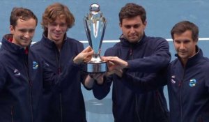 ATP Cup 2021 - La Russie de Andrey Rublev et Daniil Medvedev s'offrent l'ATP Cup  face à l'Italie !