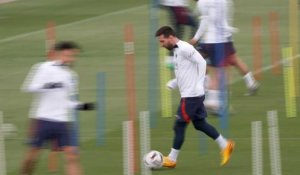 Foot/L1: le PSG s'entraine avec Messi avant d'affronter Ajaccio