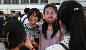 Football: "Messimania" à Pékin